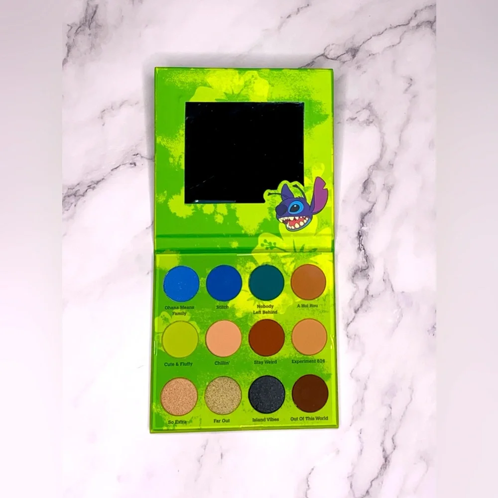 Disney Stitch 12 Color Eyeshadow Palette- NWT